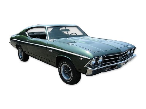 Decals Chevelle 1969CVL-RED