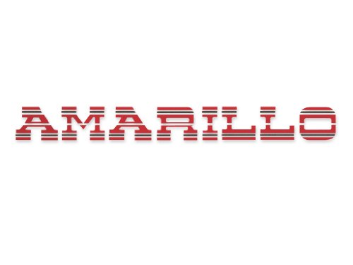 Decals Phoenix Graphix 8187GMCA-BLU-BRTBLU