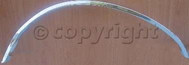 WHEEL OPENING MOLDING ford F-SERIES PICKUP f150 f250 f350 f450 f550 87-96 f-350 97-98 BRONCO HEAVY DUTY f-250 front rh Fenders Parts Train 7772