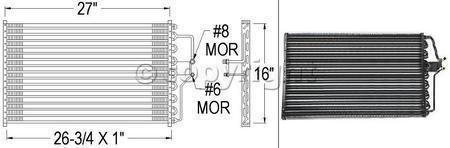 A/C CONDENSER chevy chevrolet CAMARO 86-91 pontiac TRANS AM transam FIREBIRD ac Condensers Parts Train P32310
