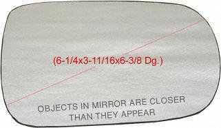 MIRROR GLASS nissan MAXIMA 89-94 240SX 240-sx 300ZX 300 zx 90-96 infiniti G20 g-20 91-96 view rh RV Parts & Accessories Parts Train I471143