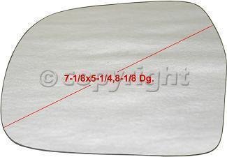 MIRROR GLASS suzuki VITARA 99-03 chevy chevrolet TRACKER 99-04 view lh RV Parts & Accessories Parts Train C471122