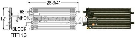 American Condenser by Vista-Pro 1038340 A/C Condenser Condensers American Condenser 1038340