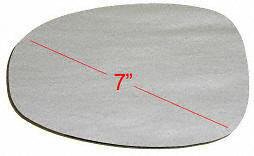 MIRROR GLASS hyundai XG350 02-05 XG300 01 view lh RV Parts & Accessories Parts Train H471174