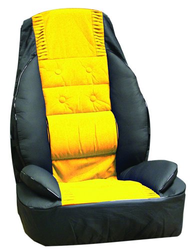 Coverking SPC 15 Yellow/Black Luxury Universal Fit Seat Cover Accessories Coverking SPC15