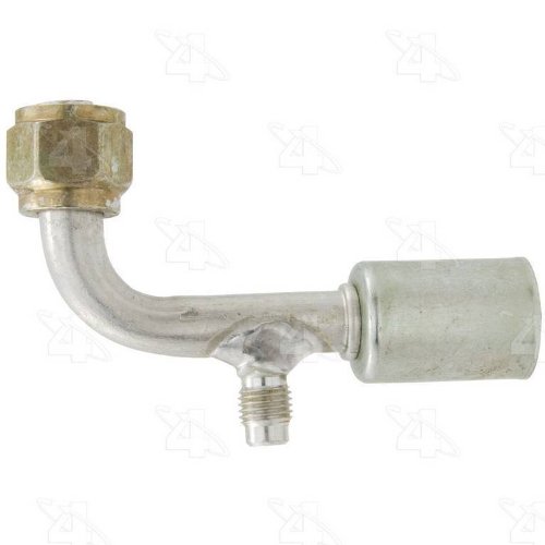 Four Seasons 14918 90° Female Standard O-Ring Air Conditioning Fitting with R12 Service Port O-Rings & O-Ring Kits Four Seasons 14918