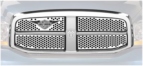 Putco 56156 Punch Mirror Stainless Steel Grille Grilles Putco 56156