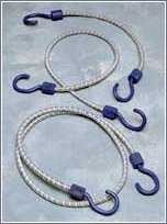 Highland 8533200 32 Marine Stretch Cord with Coated Steel Hook Bungee Cords Highland 8533200
