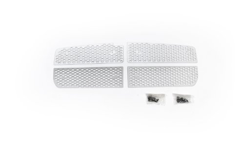 Putco 82136 Racer Mirror Stainless Steel Grille Grilles Putco 82136