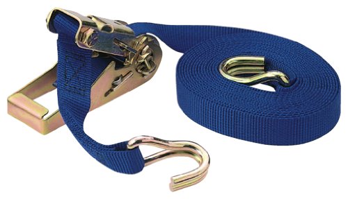 Curt Manufacturing 83053 1 In X 15 Ft Ratchet With J-Hooks 3000 Lb Capacity Bulk Tow Hooks Curt 83053