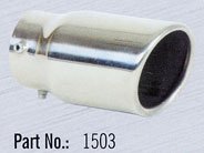 Vibrant 1562 5 Round Stainless Steel Tip Pipes Vibrant Performance 1562