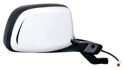 Fit System 61031F Ford Passenger Side Replacement OE Style Black Chrome Power Folding Mirror Exterior Mirrors Fit System 61031F