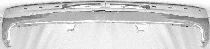 00-05 CHEVY CHEVROLET SUBURBAN FRONT BUMPER CHROME SUV, (2000 00 2001 01 2002 02 2003 03 2004 04 2005 05) 20123 12472946 Bumpers Parts Train 20123-chev-subu