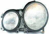 00-02 MERCEDES BENZ E430 e-430 HEADLIGHT LH (DRIVER SIDE), Standard Type (210) Chassis (2000 00 2001 01 2002 02) 65559 2108203761 Headlight Bulbs Parts Train 65559-merc-e430