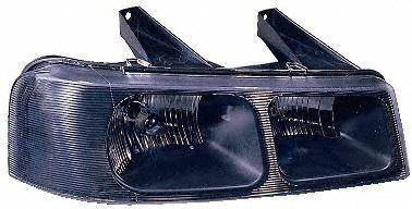 03-05 CHEVY CHEVROLET EXPRESS VAN HEADLIGHT RH (PASSENGER SIDE) VAN, Assy, Composite Type (2003 03 2004 04 2005 05) C100117 25758558 Headlight Bulbs Parts Train C100117-chev-expr