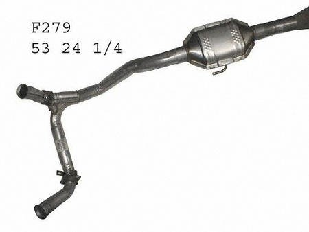 88-91 FORD ECONOLINE VAN e150 e250 e350 e450 CATALYTIC CONVERTER VAN, DIRECT FIT, 8 Cyl, 5.8L,Y-PIPE ASSY. (1988 88 1989 89 1990 90 1991 91) CC-30279 Catalytic Converters Parts Train CC-30279-ford-econ