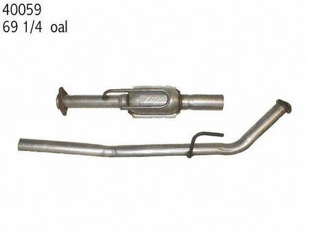 86-89 SUBARU XT CATALYTIC CONVERTER, DIRECT FIT, 4 Cyl, ALL,4 WD & TURBO MODELS, COUPE (1986 86 1987 87 1988 88 1989 89) CC-40059 Catalytic Converters Parts Train CC-40059-suba-xt