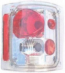 73-87 CHEVY CHEVROLET FULL SIZE PICKUP fullsize ALTEZZA CRYSTAL CLEAR TAIL LIGHT TRUCK, one set (left and right included) (1973 73 1974 74 1975 75 1976 76 1977 77 1978 78 1979 79 1980 80 1981 81 1982 Tail Lights Parts Train CF7387CCTL-chev-full