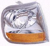 01-03 FORD F150 PICKUP CORNER LIGHT RH (PASSENGER SIDE) TRUCK, Lightning Model (2001 01 2002 02 2003 03) 3301504RUS 1L3Z13200BA Headlight Bulbs Parts Train 3301504RUS-ford-f150