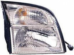02-05 MERCURY MOUNTAINEER HEADLIGHT RH (PASSENGER SIDE) SUV (2002 02 2003 03 2004 04 2005 05) 3311186RAS 3L2Z13008AA Headlight Bulbs Parts Train 3311186RAS-merc-moun