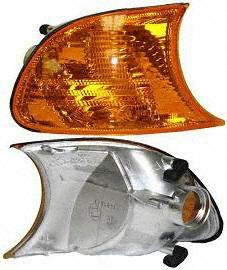 02-03 BMW 325CI 325-ci CORNER LIGHT RH (PASSENGER SIDE), Assy, Amber, To 3-03, Coupe (2002 02 2003 03) B104109 63136919650 Headlight Bulbs Parts Train B104109-bmw-325c