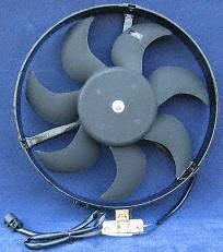 87-90 BMW 325I 325-i A/C CONDENSER FAN SHROUD ASSEMBLY, Includes & Motor (1987 87 1988 88 1989 89 1990 90) B190902 64541376973 Condenser Fan Motors Parts Train B190902-bmw-325i