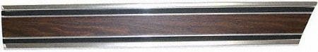 69-72 GMC FULL SIZE PICKUP fullsize BEDSIDE MOLDING TRUCK, LH Side Lower Front Wood Grain ShortBed (1969 69 1970 70 1971 71 1972 72) C00581512 CV01M20A Truck Bed Extenders Parts Train C00581512-gmc-full