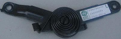 00-05 CHEVY CHEVROLET TAHOE HOOD HINGE LH (DRIVER SIDE) SUV, SPRING (2000 00 2001 01 2002 02 2003 03 2004 04 2005 05) C130508 15035591 Hood Scoops & Vents Parts Train C130508-chev-taho