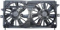00-03 CHEVY CHEVROLET MONTE CARLO RADIATOR FAN SHROUD ASSEMBLY, FAN, MOTOR, SHROUD; Standard Cooling (2000 00 2001 01 2002 02 2003 03) C160910 10419167 Engine Cooling & Climate Control Parts Train C160910-chev-mont