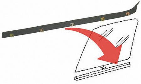 Weather Stripping Parts Train C450107-chev-subu