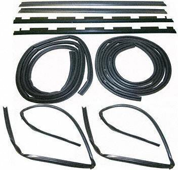 95-99 GMC YUKON WEATHERSTRIP KIT SUV, Front Door (Dlx Beltline + Pair Seals), Blue Inner Moldings (1995 95 1996 96 1997 97 1998 98 1999 99) C452169 N/A Door Parts Train C452169-gmc-yuko