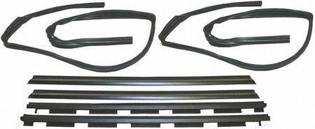 95-99 CHEVY CHEVROLET C/K FULL SIZE PICKUP fullsize WEATHERSTRIP KIT TRUCK, Dlx Beltline Kit, 6 pcs, w/ Tan Inner (1995 95 1996 96 1997 97 1998 98 1999 99) C452187 N/A Body Parts Train C452187-chev-ck