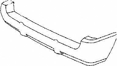 Bumper Parts Train C763704-chry-paci