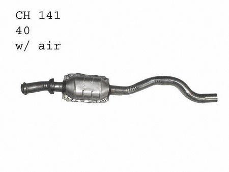 83-85 CHRYSLER FIFTH AVENUE CATALYTIC CONVERTER, DIRECT FIT, 4 Cyl, 2.2L,FRONT MOUNT (1983 83 1984 84 1985 85) CC-20141 Catalytic Converters Parts Train CC-20141-chry-fift