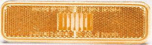 81-83 PLYMOUTH TURISMO FRONT SIDE MARKER LIGHT (PASSENGER = DRIVER SIDE) (1981 81 1982 82 1983 83) 18-1267-01 3587436 Marker Lights Parts Train 18-1267-01-plym-turi