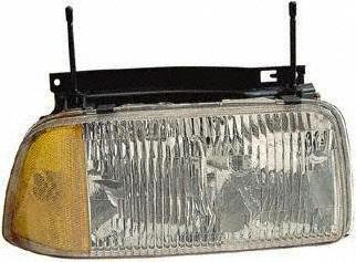 95-97 GMC JIMMY HEADLIGHT RH (PASSENGER SIDE) SUV, Composite Type (1995 95 1996 96 1997 97) 20-3014-00 16525158 Headlight Bulbs Parts Train 20-3014-00-gmc-jimm