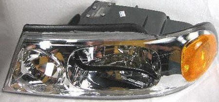 02 LINCOLN BLACKWOOD HEADLIGHT LH (DRIVER SIDE) TRUCK (2002 02) 20-5878-00 XL7Z13008BA Headlight Bulbs Parts Train 20-5878-00-linc-blac