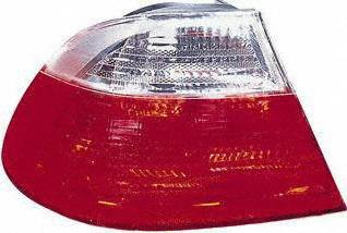 01-03 BMW 330CI 330-ci TAIL LIGHT LH (DRIVER SIDE), White, Red, Outer; COUPE To 3-03 2003 (2001 01 2002 02 03) 4441907LUQCR 63218383825 Tail Light Assemblies Parts Train 4441907LUQCR-bmw-330c
