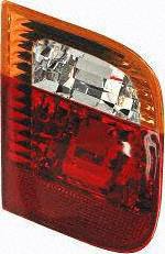 02-05 BMW 330I 330-i TAIL LIGHT LH (DRIVER SIDE), Amber Red, Inner, Seddan (2002 02 2003 03 2004 04 2005 05) B730108 63216907945 Tail Light Assemblies Parts Train B730108-bmw-330i