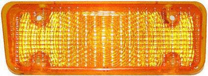 71-72 CHEVY CHEVROLET BLAZER PARKING LIGHT LH (DRIVER SIDE) SUV, Amber Lens (1971 71 1972 72) C00106306 5964453 Lighting Parts Train C00106306-chev-blaz