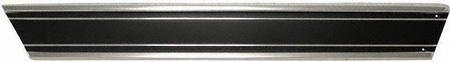 69-72 CHEVY CHEVROLET BLAZER BEDSIDE MOLDING SUV, LH Side Lower Rear Black LongBed (1969 69 1970 70 1971 71 1972 72) C00581514 3997451 Truck Bed Extenders Parts Train C00581514-chev-blaz