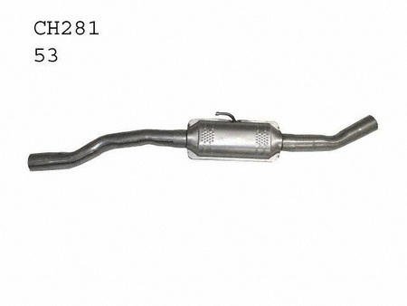 84-87 DODGE FULL SIZE PICKUP fullsize CATALYTIC CONVERTER TRUCK, DIRECT FIT, 8 Cyl, 5.2L,4WD (1984 84 1985 85 1986 86 1987 87) CC-20281 Catalytic Converters Parts Train CC-20281-dodg-full