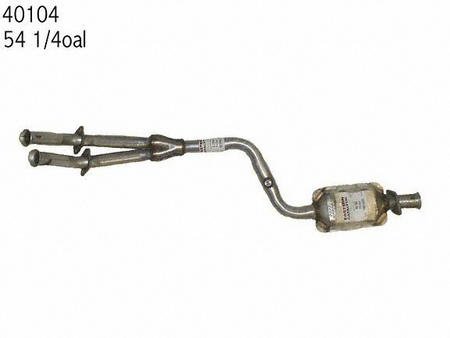 86-88 MERCEDES BENZ 190E 190-e CATALYTIC CONVERTER, DIRECT FIT, 4 Cyl, 2.3L,190E WITH 8 VALVE ENG. (1986 86 1987 87 1988 88) CC-40104 Catalytic Converters Parts Train CC-40104-merc-190e