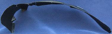 95-99 PLYMOUTH NEON FRONT SPLASH SHIELD LH (DRIVER SIDE), Fender Liner (1995 95 1996 96 1997 97 1998 98 1999 99) 7092-1 5256933 Fenders Parts Train 7092-1-plym-neon