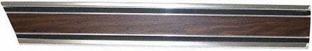 69-72 CHEVY CHEVROLET SUBURBAN BEDSIDE MOLDING SUV, RH Side Lower Front Wood Grain ShortBed (1969 69 1970 70 1971 71 1972 72) C00581511 CV01M19A Truck Bed Extenders Parts Train C00581511-chev-subu