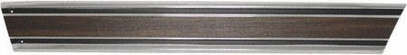 69-72 CHEVY CHEVROLET BLAZER BEDSIDE MOLDING SUV, RH Side Lower Rear Wood Grain LongBed (1969 69 1970 70 1971 71 1972 72) C00581517 CV01M27A Truck Bed Extenders Parts Train C00581517-chev-blaz