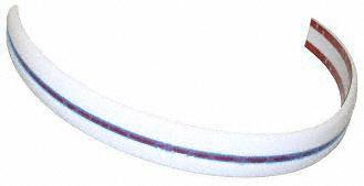 92-93 CHRYSLER TOWN & COUNTRY VAN REAR BUMPER MOLDING RH (PASSENGER SIDE) VAN, WHITE/RED W/ 119 WHEELBASE (1992 92 1993 93) C763701 ER32KWR Bumper Parts Train C763701-chry-town