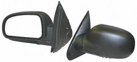 04-05 BUICK RAINIER MIRROR LH (DRIVER SIDE) SUV, Black, Foldable, Flat glass, Manual (2004 04 2005 05) CV26L 15063857 Mirrors Parts Train CV26L-buic-rain