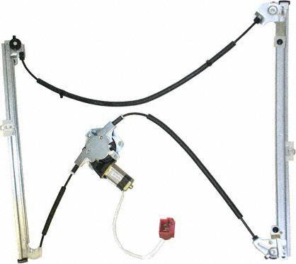 96-00 CHRYSLER TOWN & COUNTRY VAN FRONT WINDOW REGULATOR LH (DRIVER SIDE) VAN, Power, w/ Motor (1996 96 1997 97 1998 98 1999 99 2000 00) D462924 4675587AB Locks & Cables Parts Train D462924-chry-town