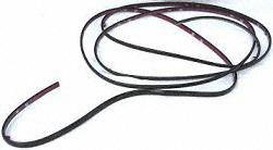 87-96 CHEVY CHEVROLET CORSICA FRONT BUMPER MOLDING, Black (1987 87 1988 88 1989 89 1990 90 1991 91 1992 92 1993 93 1994 94 1995 95 1996 96) EBC-149 10115378 Bumper Parts Train EBC-149-chev-cors